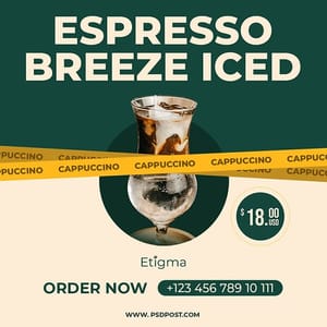 Espresso Breeze Iced Etigma Instagram Post
