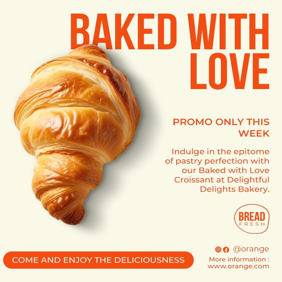 Baked With Love Orange