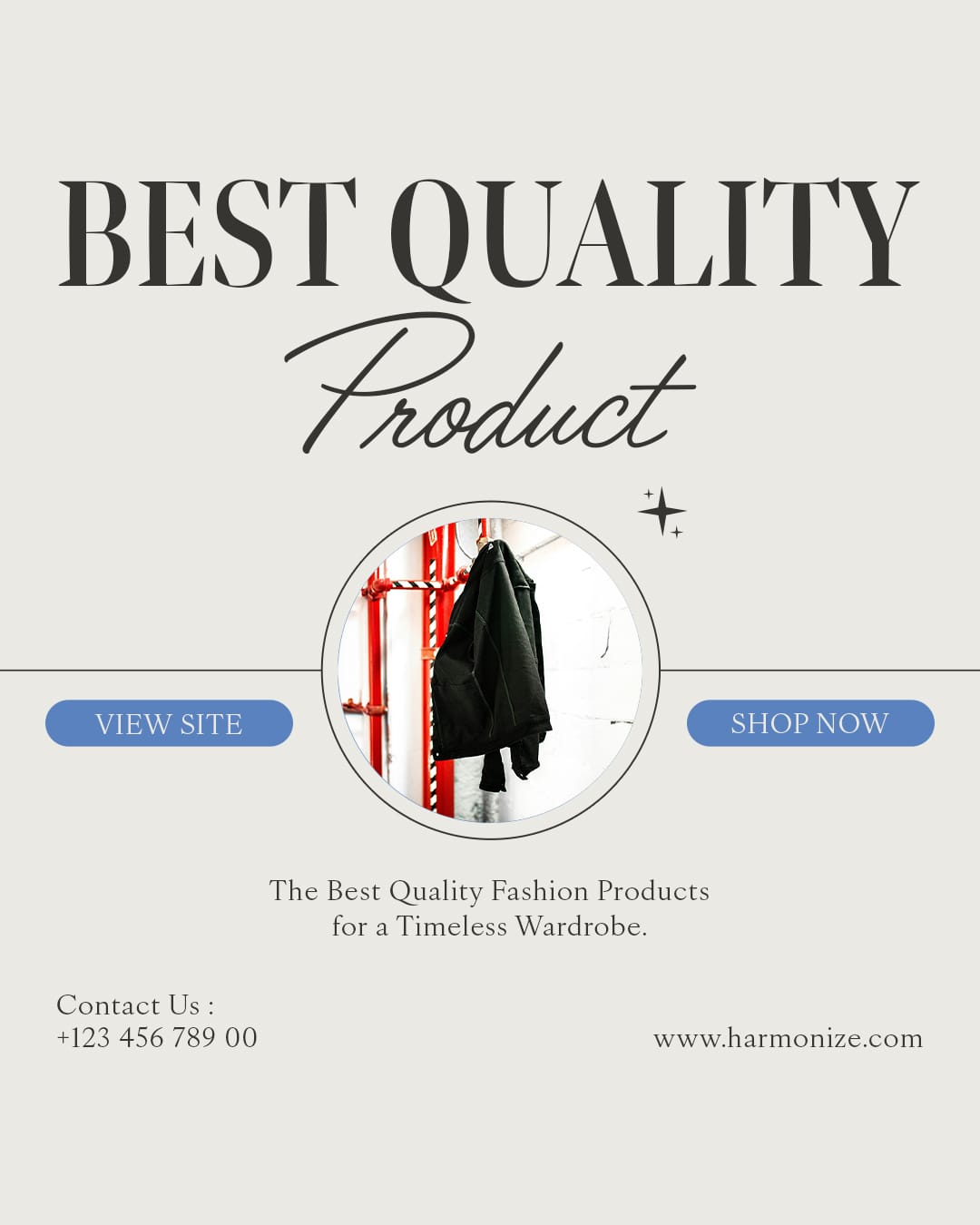 Best Quality Product Harmonize