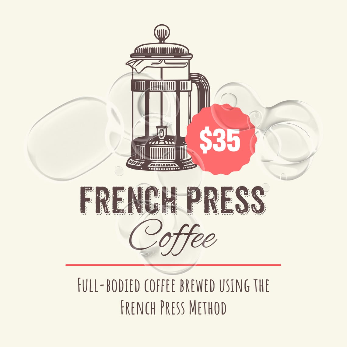 French Press Coffee