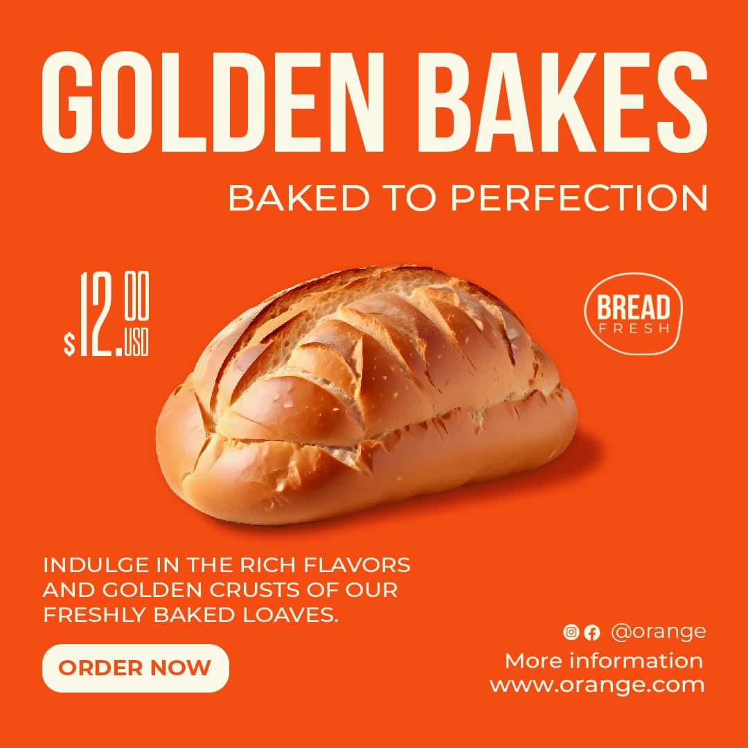 Golden Bakes Orange