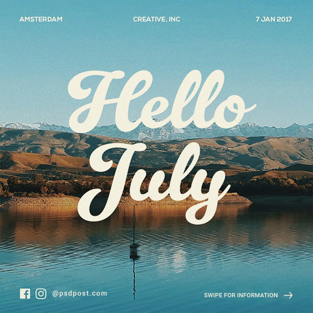 Hello July