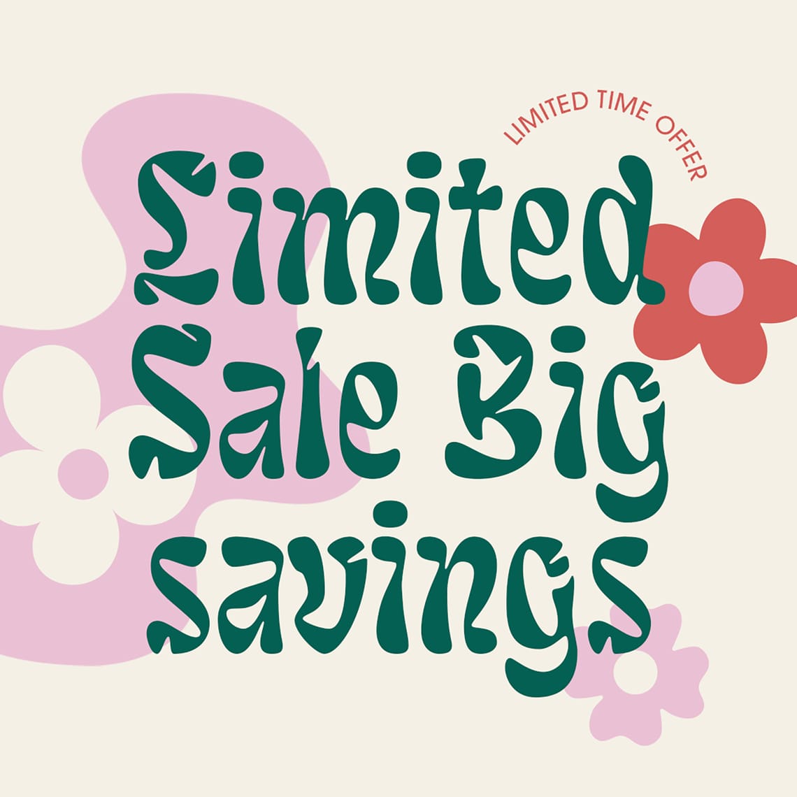 Limited Sale Big Saving