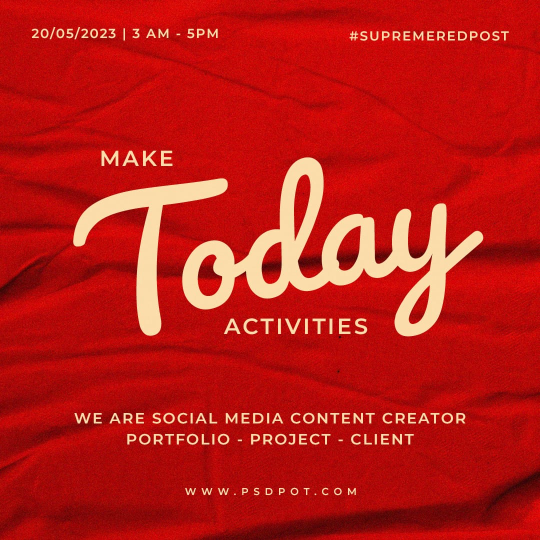 Make Today Activities