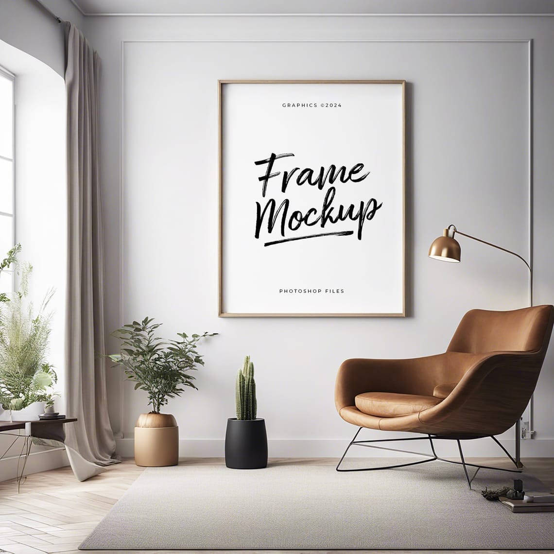 Natural Light Frame Mockup