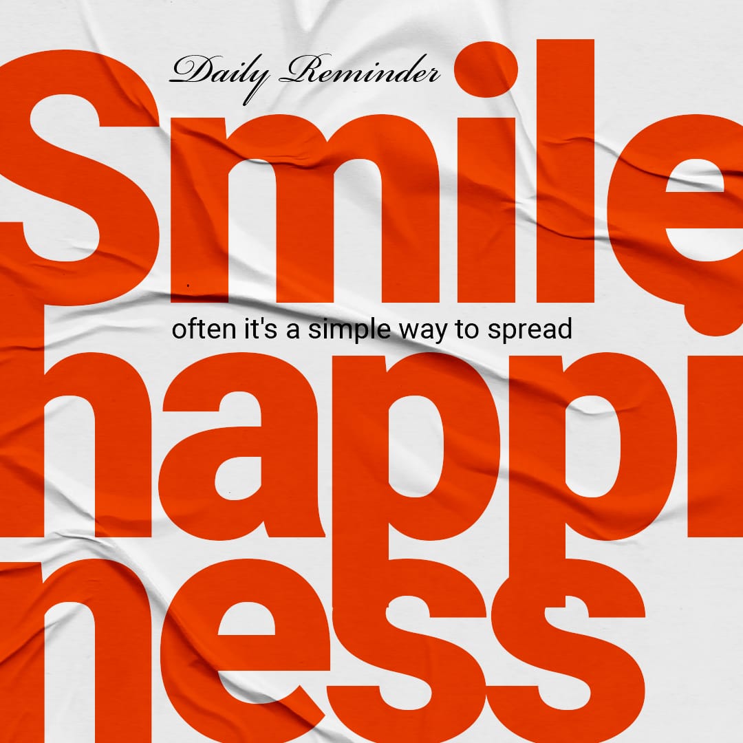 Smile Happiness Reminder