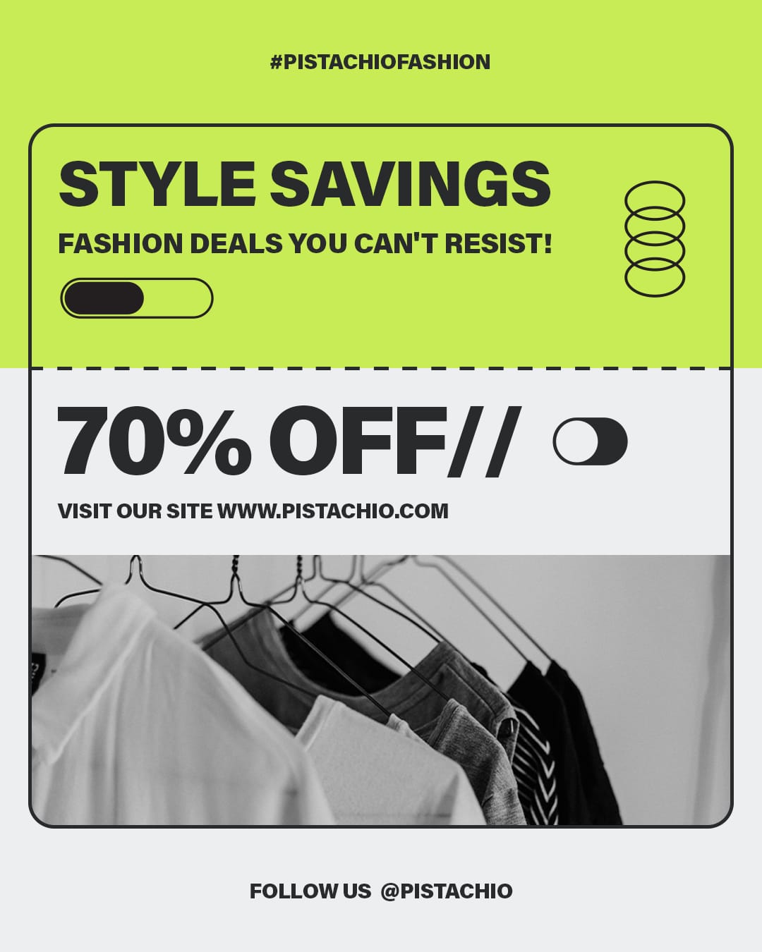 Style Saving 70% Pistachio