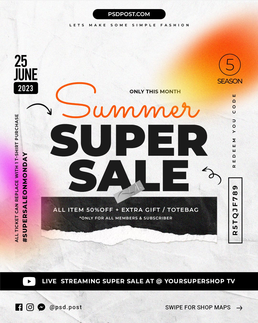 Summer Super Sale