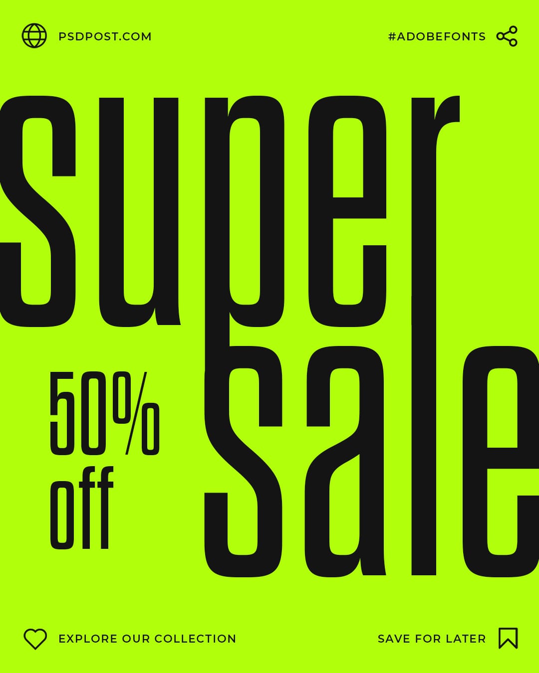 Super Sale Banner Cover