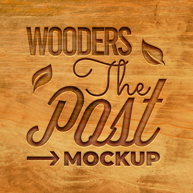 Wooders The Post Mockup