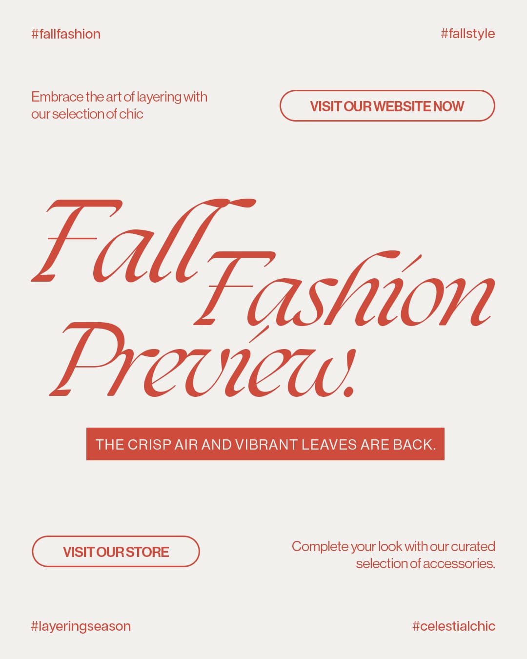 Fall Fashion Preview