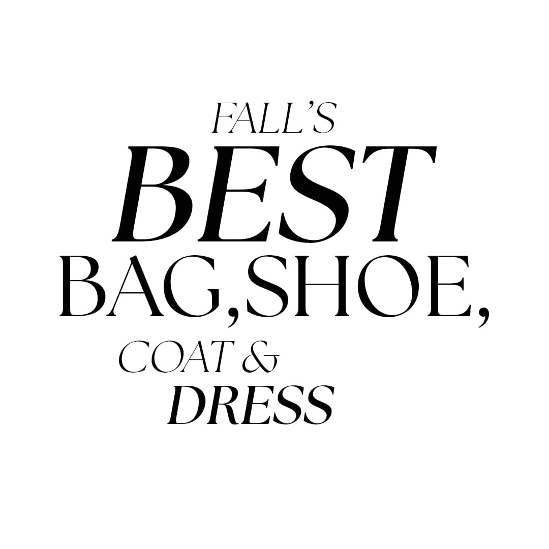 Fall's Best Bag & Dress