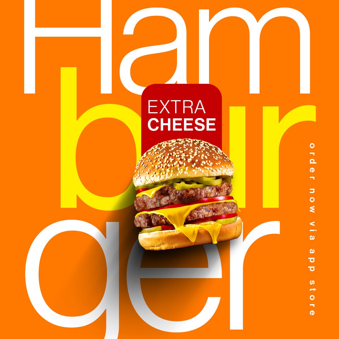 Hamburger Extra Cheese