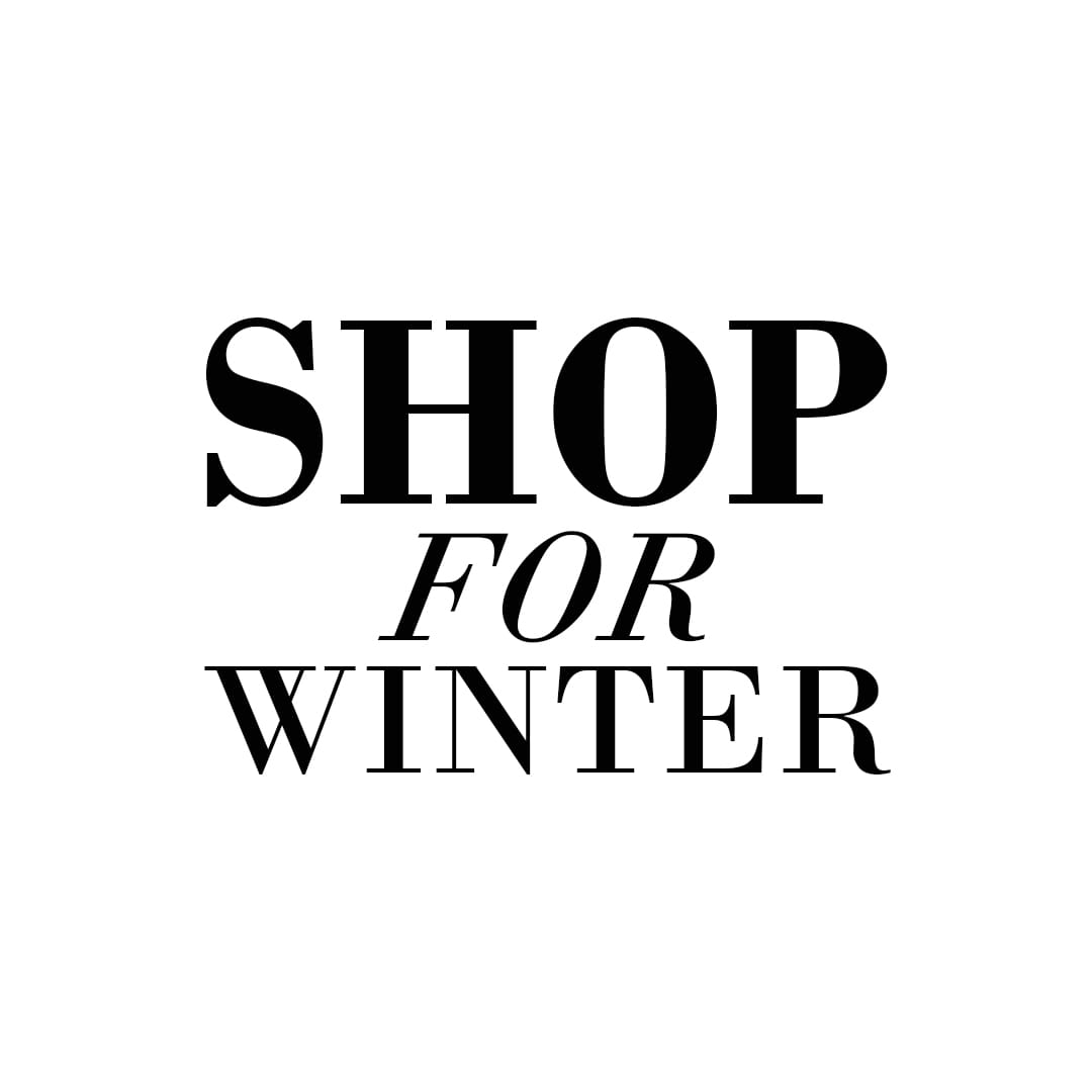 Shop For Winter