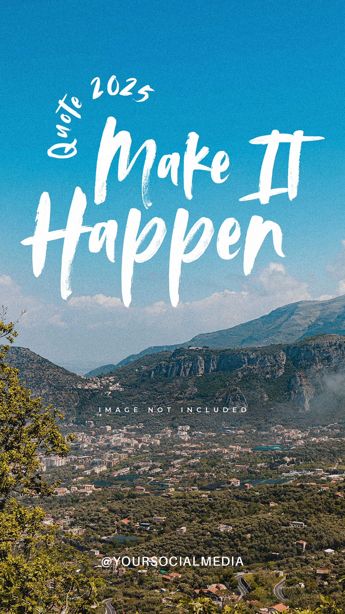 Make It Happen Quotes Instgram Story