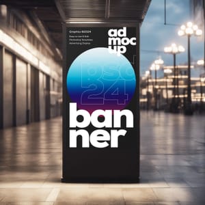 Advertising Banner Mockup