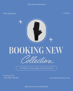 Booking New Collection Harmonize