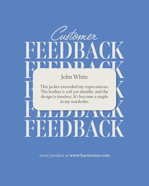 Customer Feedback Harmonize