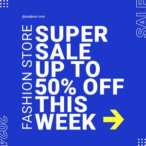 Fashion Store Super Sale