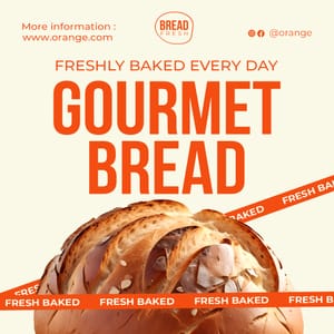 Gourmet Bread Orange