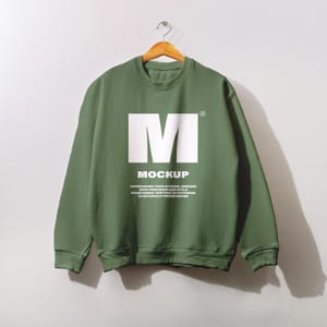 Hanging Sweatshirt Mockup