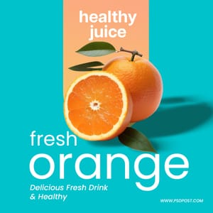 Healthy Juice Fresh Orange