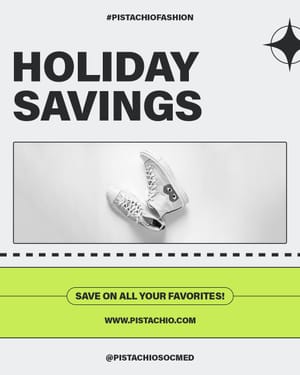 Holiday Savings Pistachio