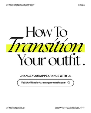 How To Transition Your Outfit