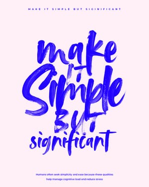 Make It Simple Quotes