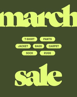 March Sale