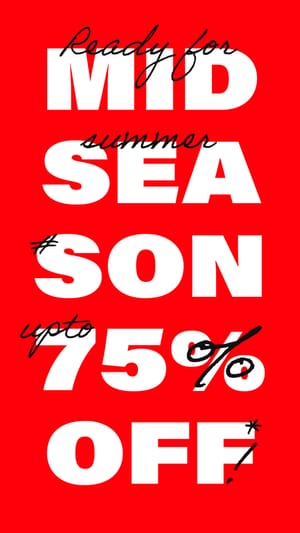 Mid Season Sale