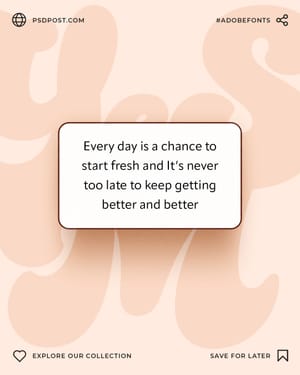 Quotes Everyday is a Chance