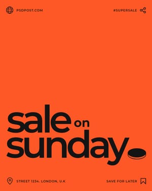 Sale On Sunday