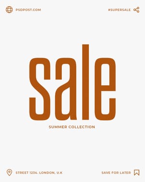 Sale Summer Collection