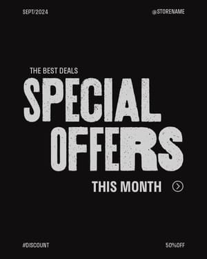 Special Offers Black