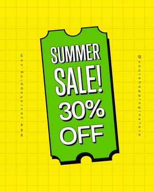 Summer Sale 30% Off