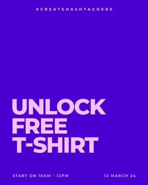 Unlock Free T-Shirt