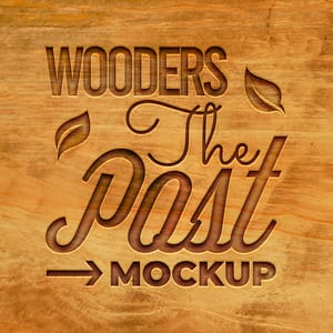 Wooders The Post Mockup