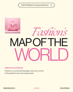 Fashion Map Of The World