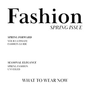 Fashion Spring Issue