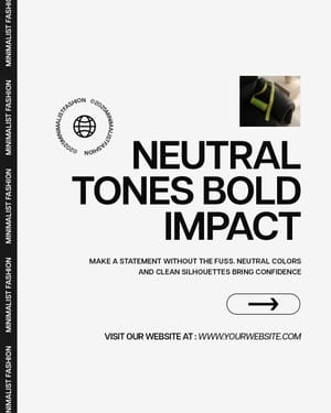 Neutral Tones Bold Impact