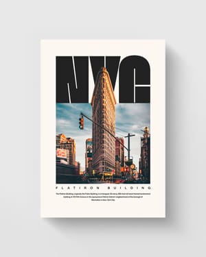 Poster Flatiron Building