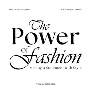 The Power of Fashion